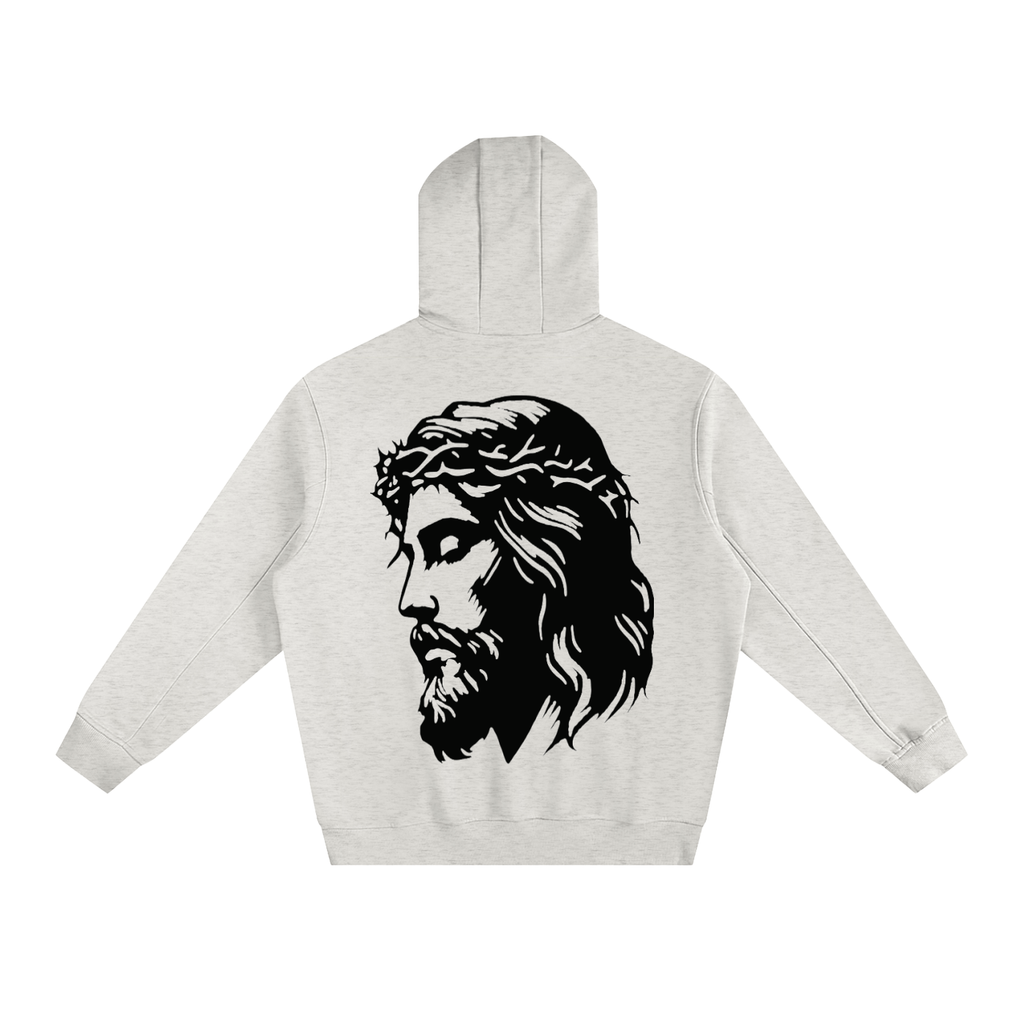 Fleeced High Neck Hoodie