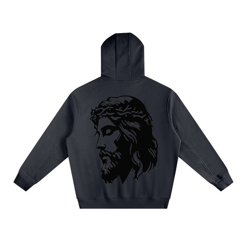 Fleeced High Neck Hoodie
